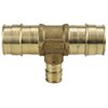 Apollo Expansion Pex 1 in. x 1 in. x 1/2 in. Brass PEX-A Expansion Barb Reducing Tee EPXT1112